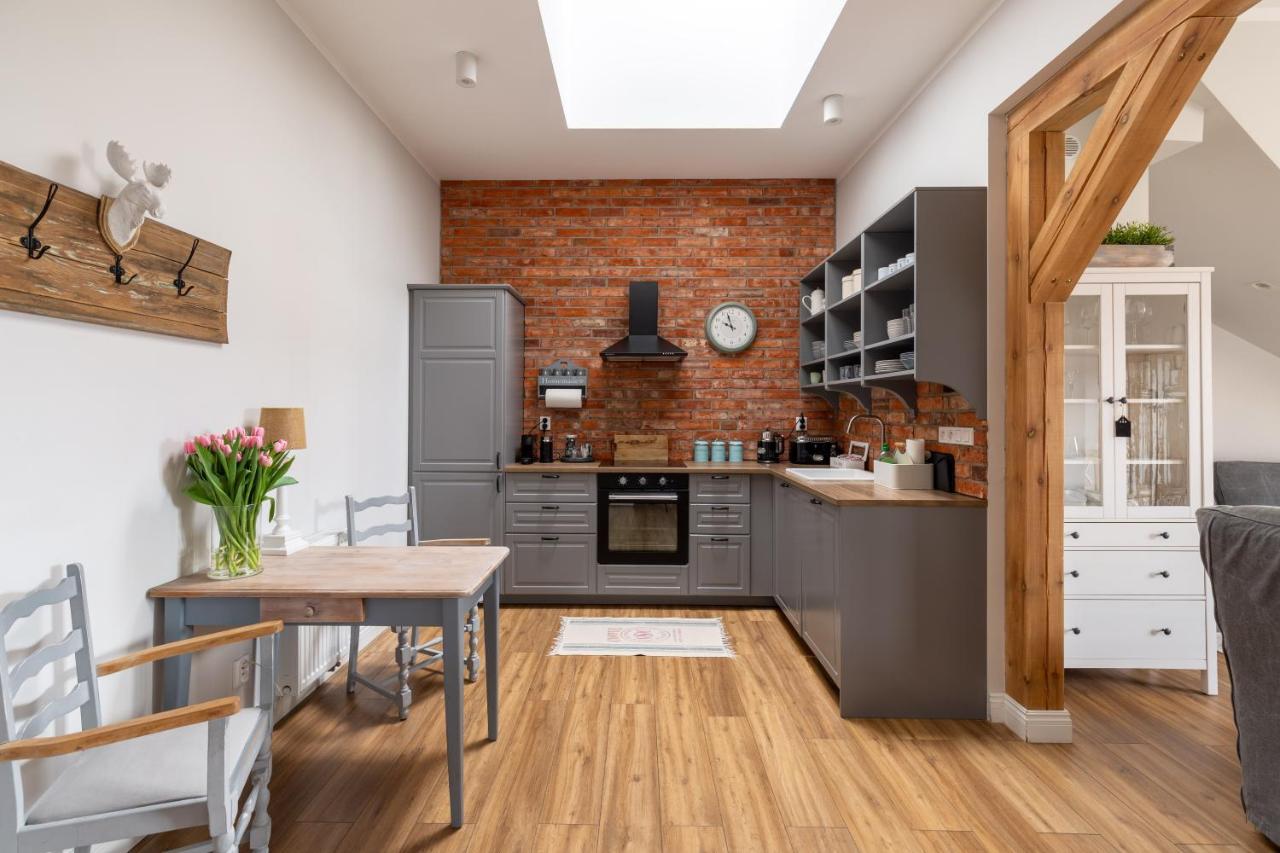 Apartament Wigilijna Premium Starowka Elblag Esterno foto