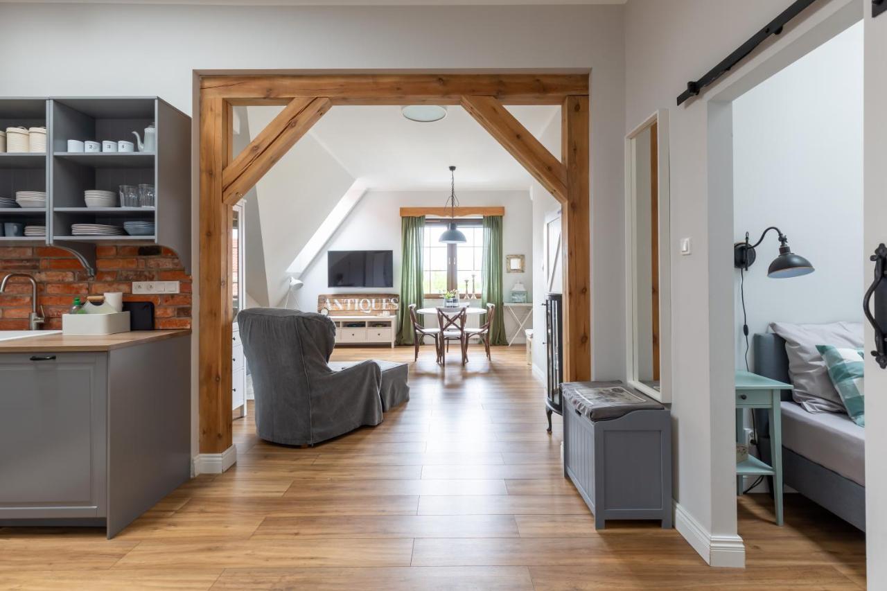Apartament Wigilijna Premium Starowka Elblag Esterno foto